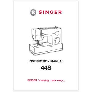 Singer Model 44S Operator&#39;s Instruction Manual PDF