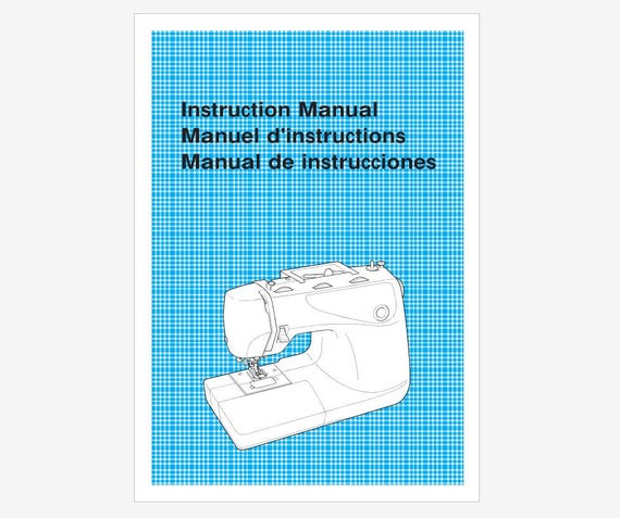 Brother XR46, XR-46 and XR-46C Operation Instruction Manual