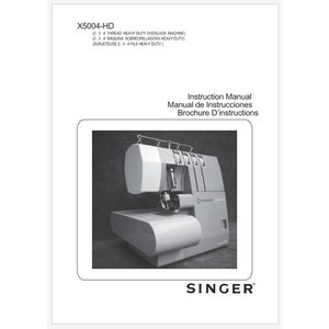 Singer X5004HD Heavy Duty Instruction Manual Operation Manual Instant Download