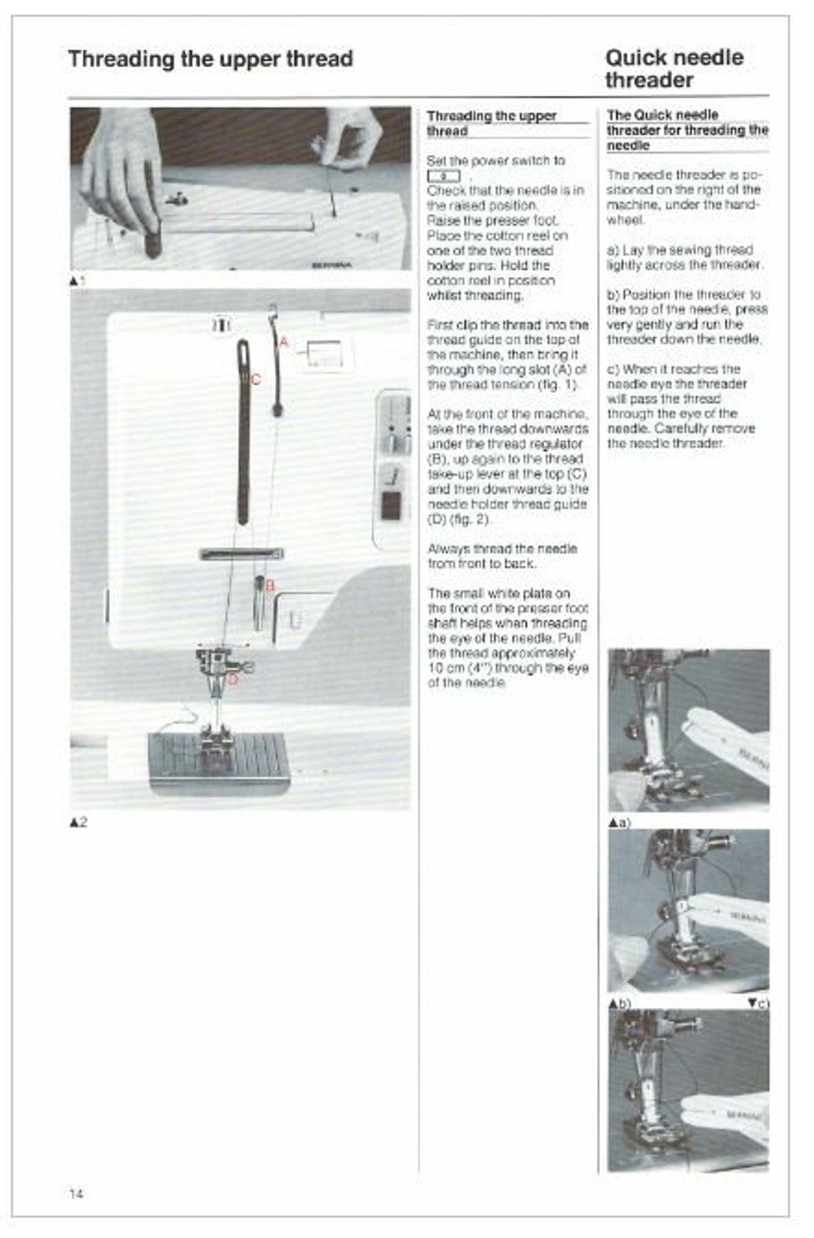 Bernina 1230 Sewing Machine Owner