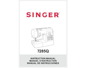 Singer Patchwork 7285Q Bedienungsanleitung