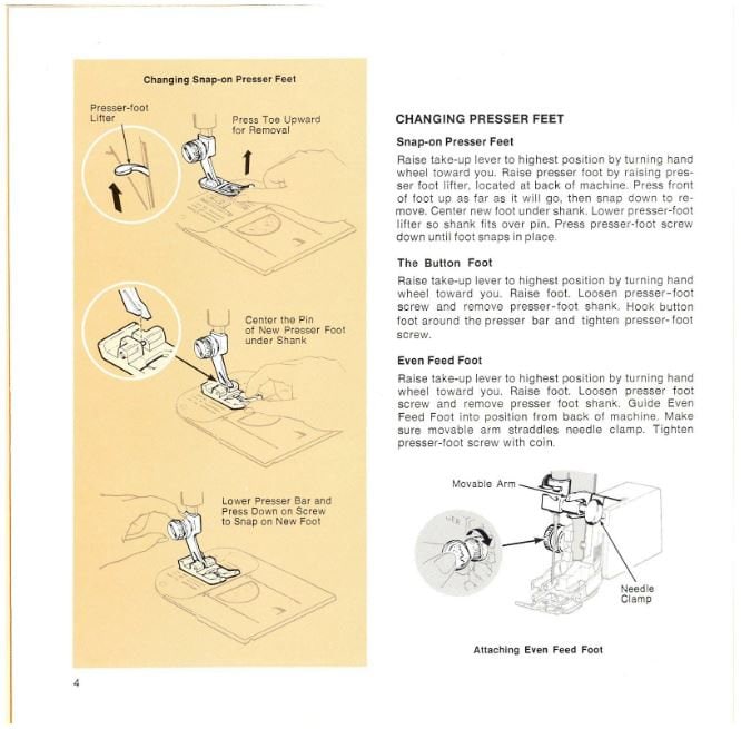 Singer Athena 2000 Sewing Machine Manual Owners User