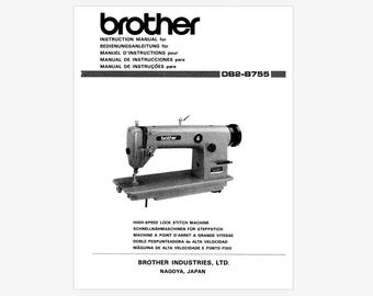 Brother Modello DB2-755 Manuale di istruzioni per l'uso Download immediato