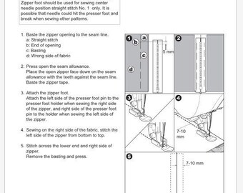 Singer 9980 Quantum Stylist Operation Instruction Manual PDF
