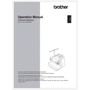 Brother AIRFLOW 1800 Operation Instruction Manual Instant Download