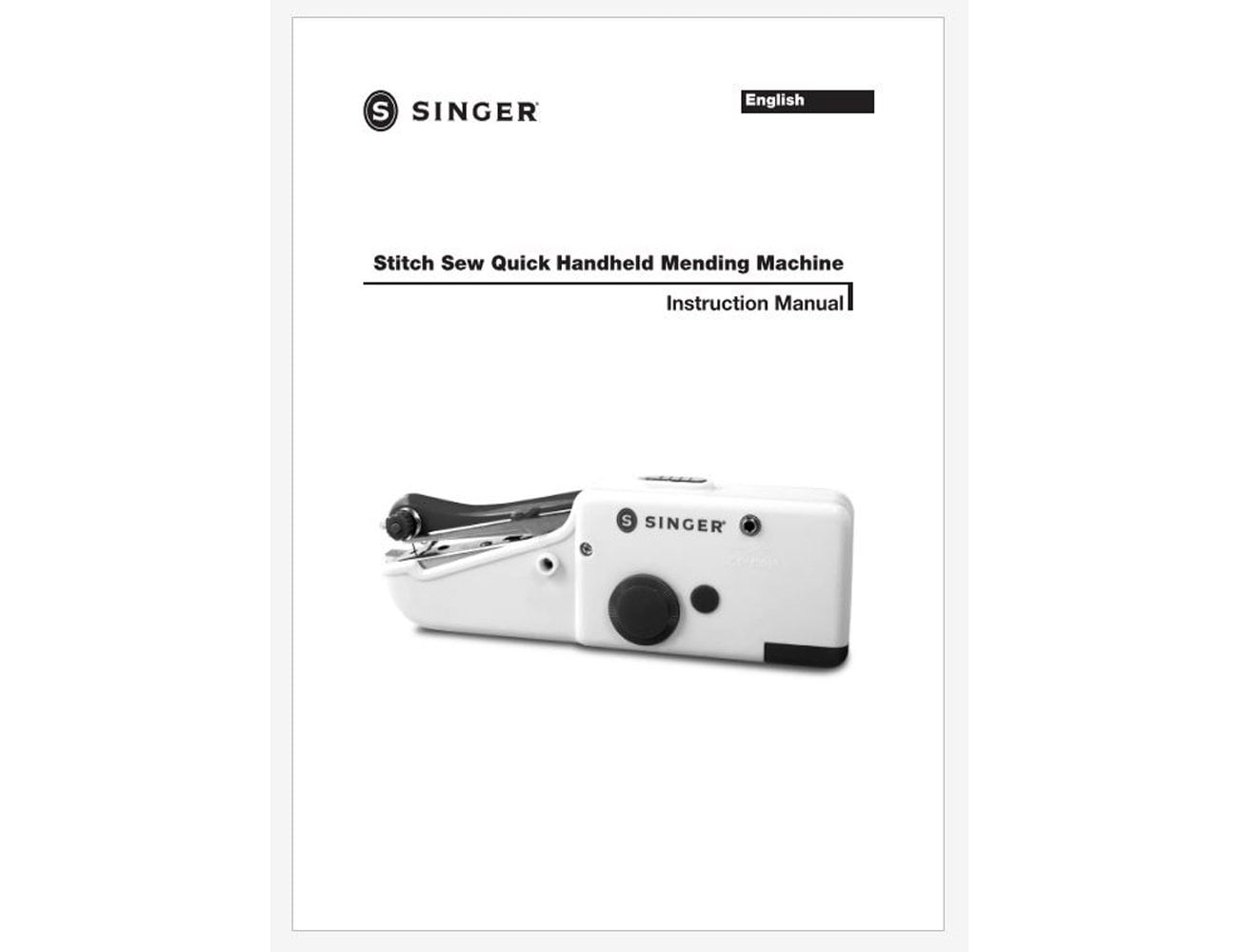 Singer Stitch Sew Quick Instruction Manual PDF