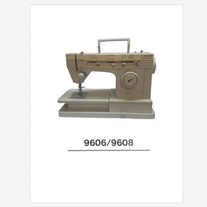 Singer Merritt 9606 and Merritt 9608 Instruction Manual Owner&#39;s Manual