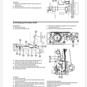 Manuale di riparazione e regolazione della macchina per cucire Bernina Activa 145 PDF Download istantaneo immagine 8
