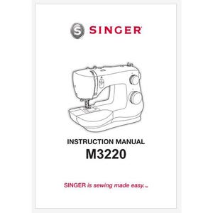 Singer Model M3220 Operation Instruction Manual PDF