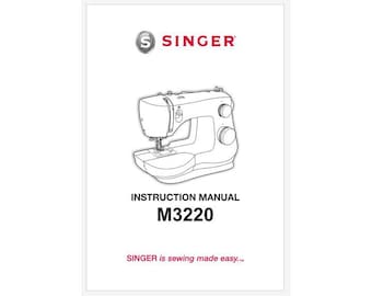 Singer Modell M3220 Bedienungsanleitung PDF