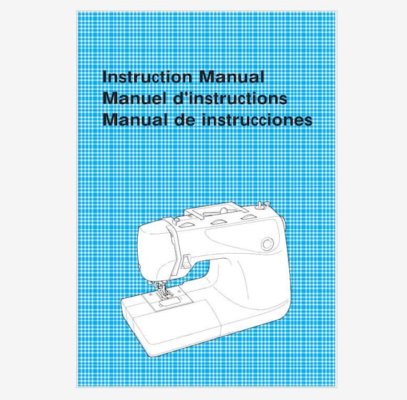 Brother XR37 or XR-37 Operation Instruction Manual Instant