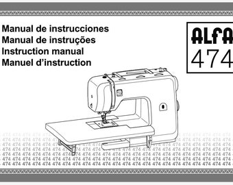 Scarica il PDF del manuale di istruzioni dell'operatore Alfa Modello 474