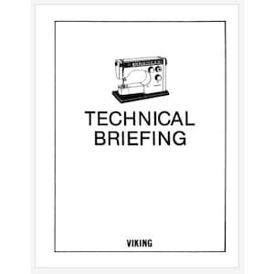 Husqvarna Viking Series 1000, 1310, 3000, 6310 Repair and Service Instant Download