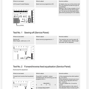 Manuale di riparazione e regolazione della macchina per cucire Bernina Activa 145 PDF Download istantaneo immagine 5