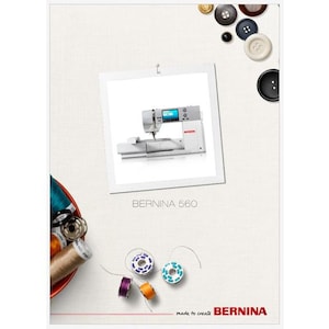 Bernina 560 or B560 Owner's Instruction Manual PDF Instant Download
