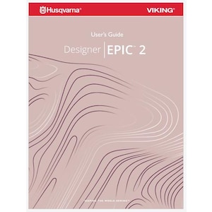 Husqvarna Viking Designer Epic 2 Operation Instruction Manual Instant Download
