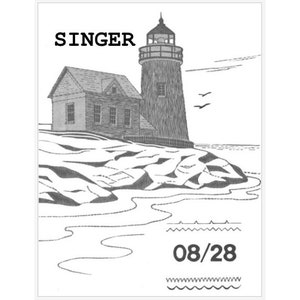 Singer 08/28 Sewing Machine Instruction Manual Users Guide PDF