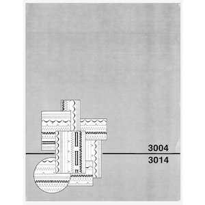 Singer Models 3004 and 3014 Operation Instruction Manual PDF