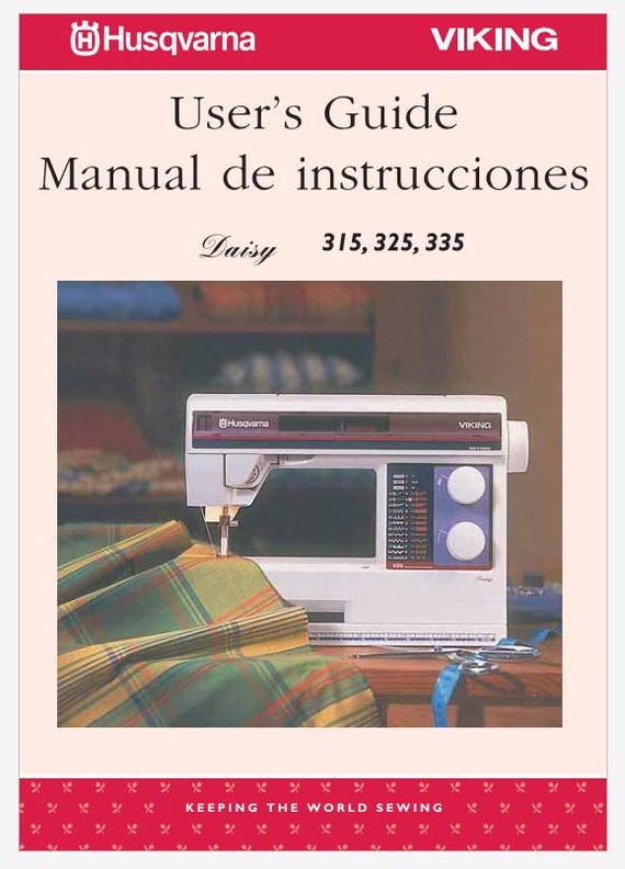 Husqvarna Daisy 315, 325, 335 Operation Instruction Manual Instant