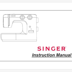 Singer Model 1120 and 1130 Instruction Manual Operator&#39;s Manual