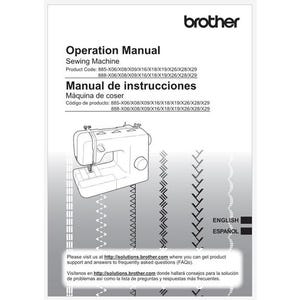 Gebruiksaanwijzing Brother model XR3774 direct downloaden