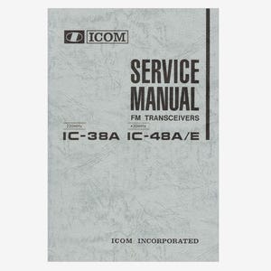 Icom IC-38A, IC-48A and IC-48E Service Repair Manual Instant Download