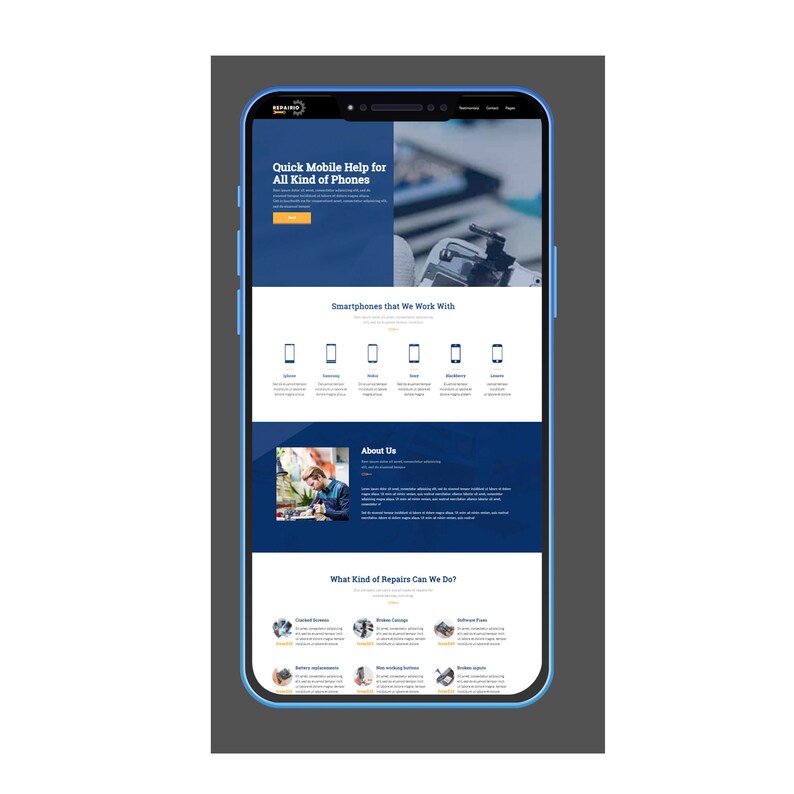 Website Design
Responsive
Mobile Friendly