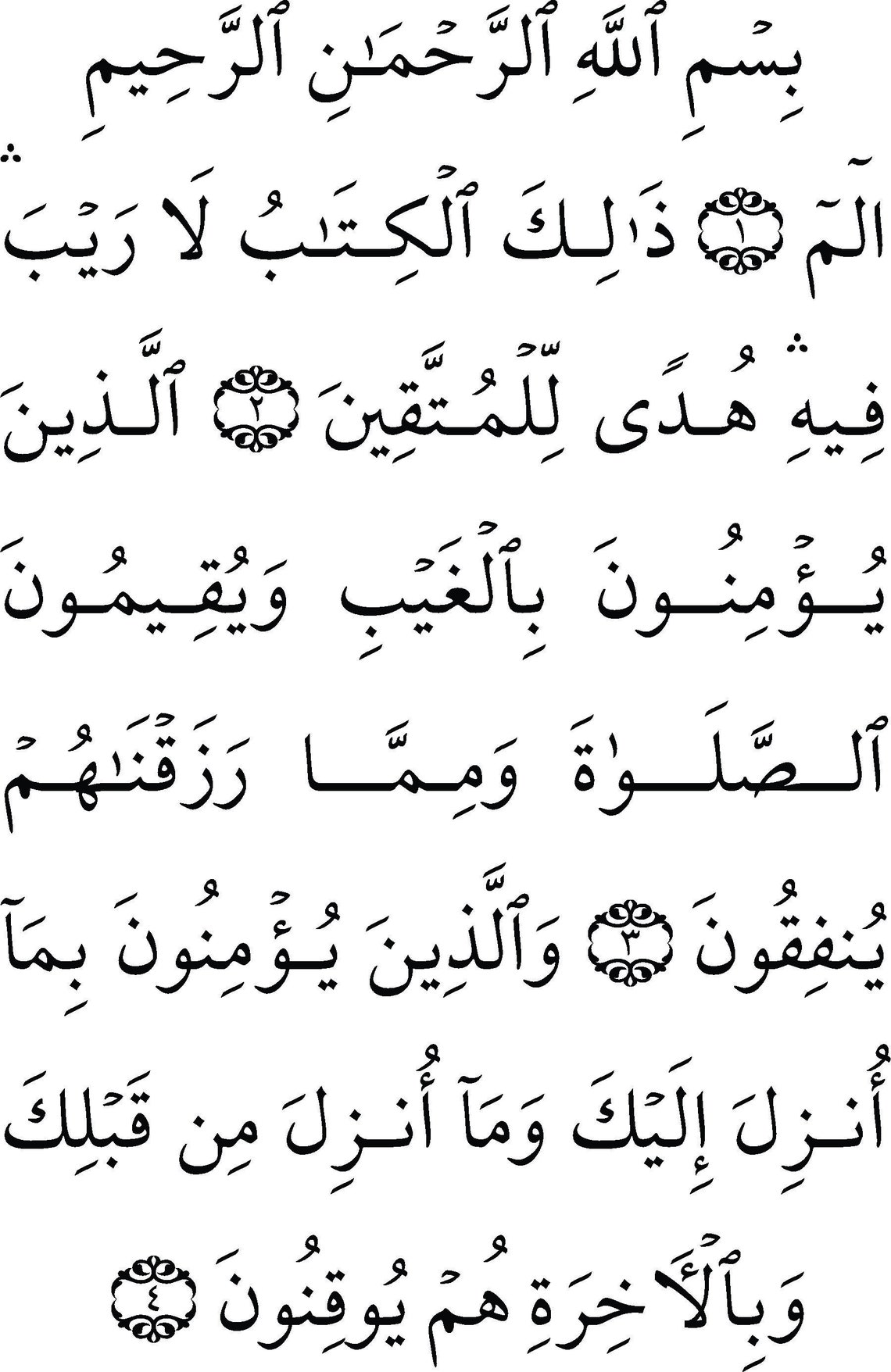 Complete Quran Text, All Surahs - Arabic Calligraphy (digital Files) - Etsy