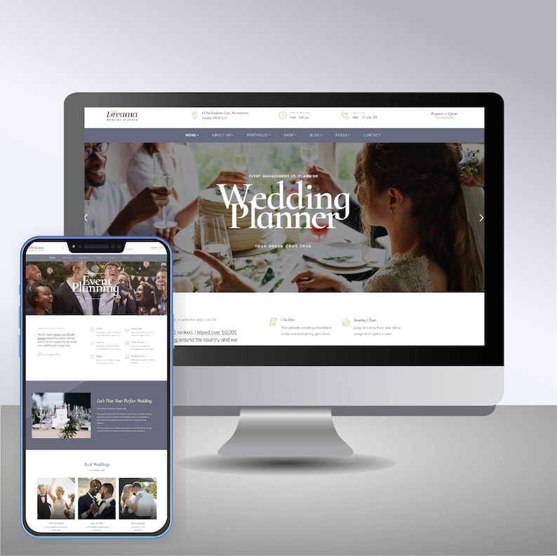 Wedding Planner Website Development