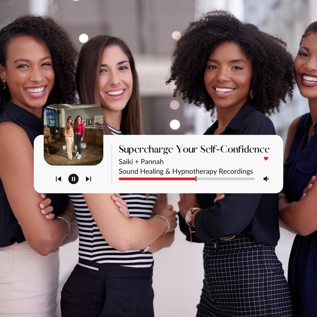 Supercharge Your Self-Confidence | Hypnosis & Sound Healing MP3 | Subconscious Reprogramming Digital Download