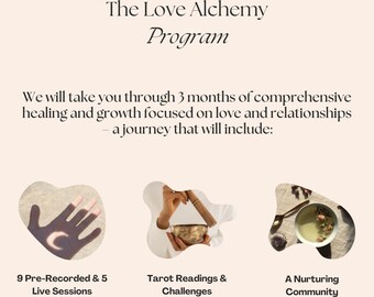 Love Alchemy Hypnosis Course | Rewire Your Subconscious Mind for Love, Attraction & Healthy Relationships | Digital Download