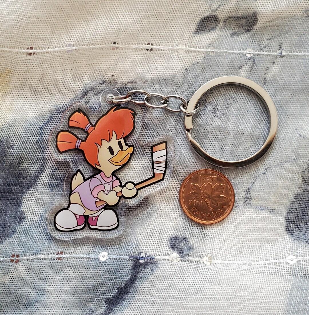 Hs Combained Keychain Gosalyn Mallard 2-inch Acrylic Keychain - Etsy