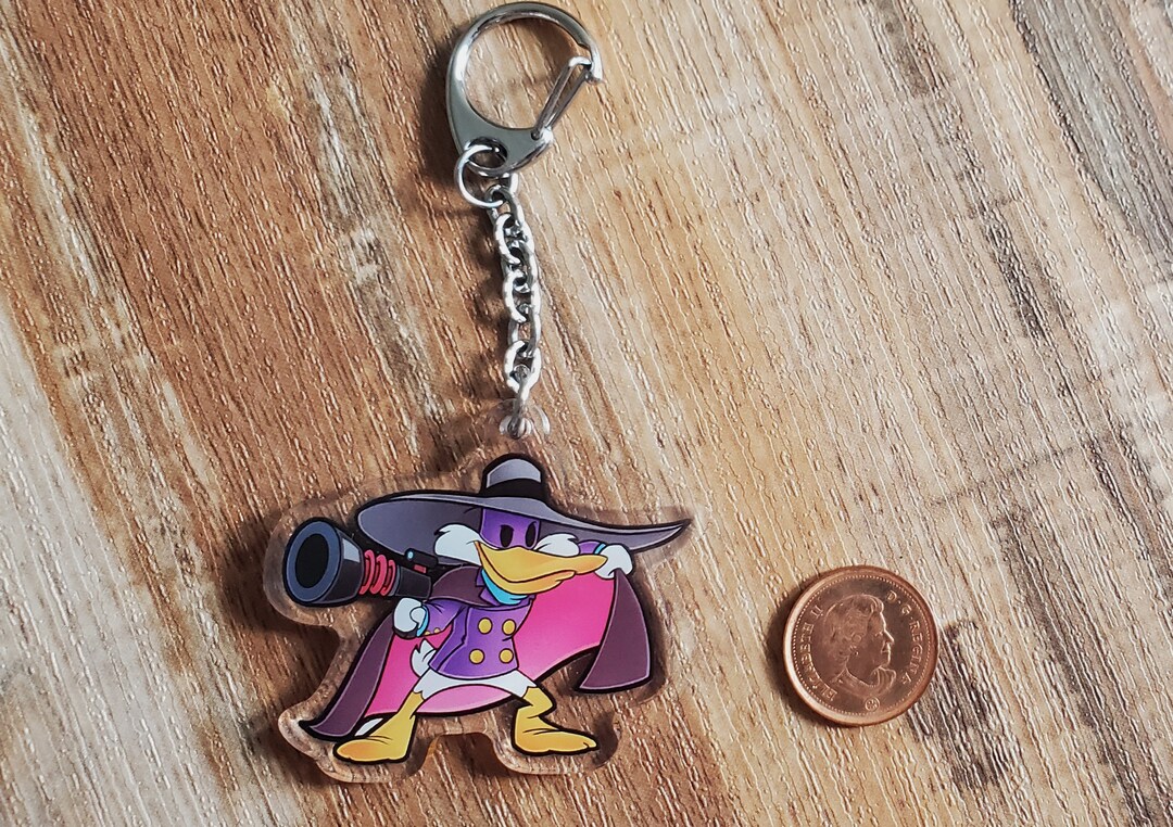 Darkwing Duck 2inch Acrylic Keychain Etsy