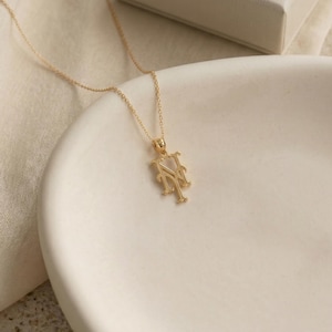 14K Gold NY Mets Pendant Charm - Baseball Jewelry - Available in Yellow Gold | White Gold | Rose Gold