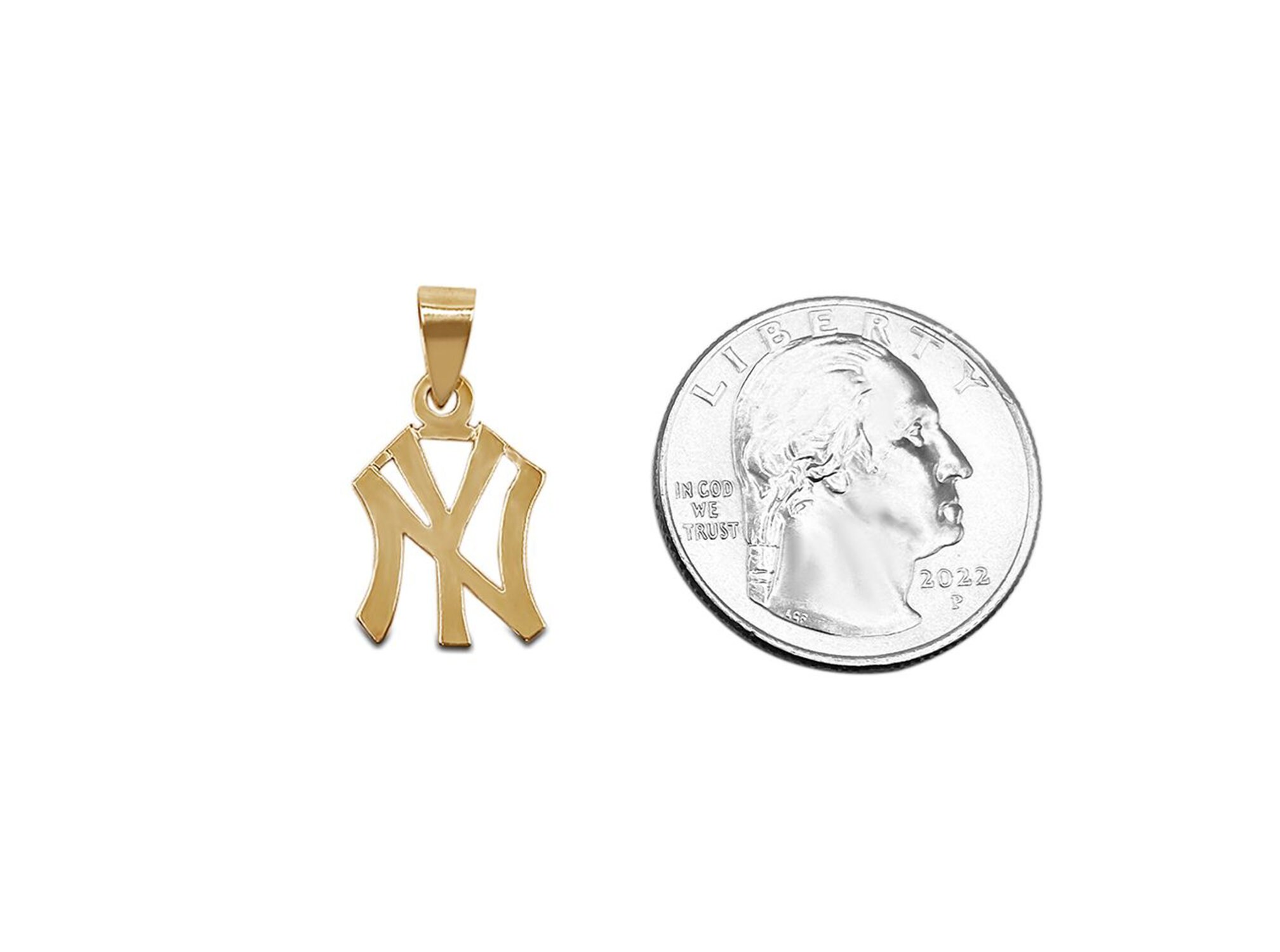 アクセサリー 14K New York Yankees Charm NY New York Yankees Charm – Manzanita Gems