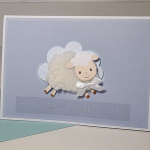 New Baby tastbare Karte