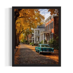 Mississippi antebellum homes States Plakat artystyczny, plakat ścienny do salonu, oryginalne dzieło sztuki malarskiej