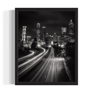Georgia Atlanta States Art Print, Living Room Wall Art Poster, Original Painting Artwork Decor