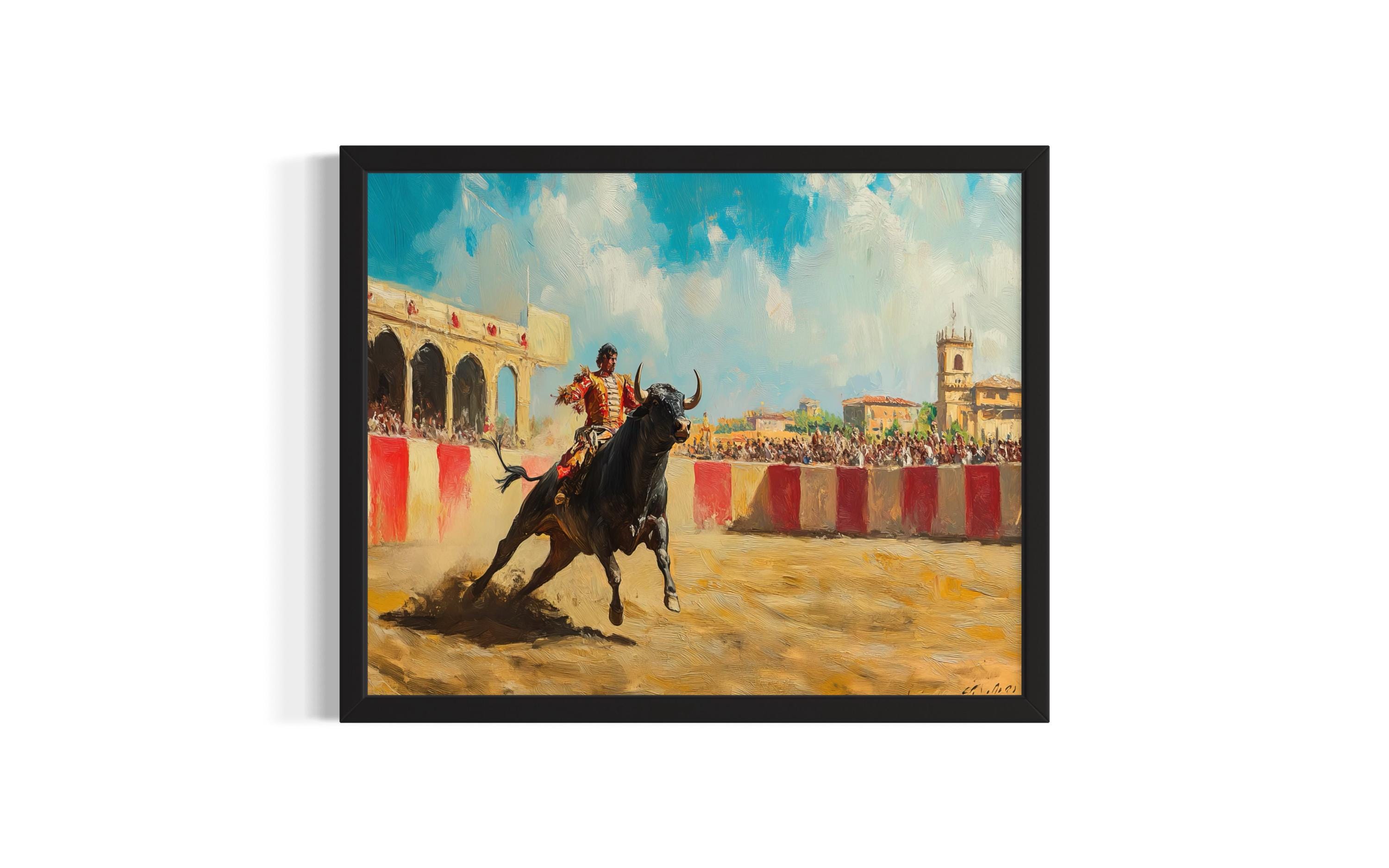 Plaza de toros poster España