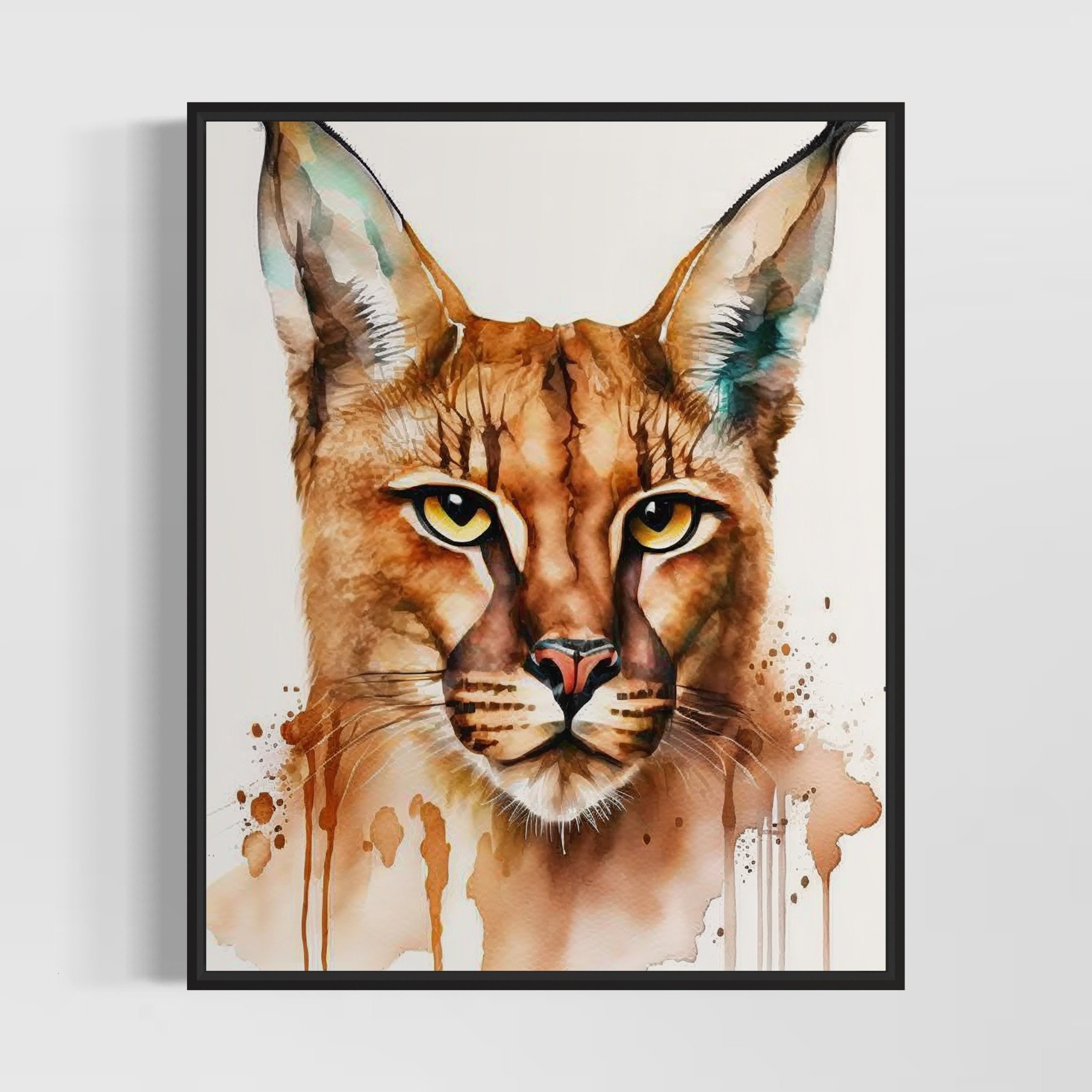 Drunk Floppa Meme Caracal Cat | iPad Case & Skin