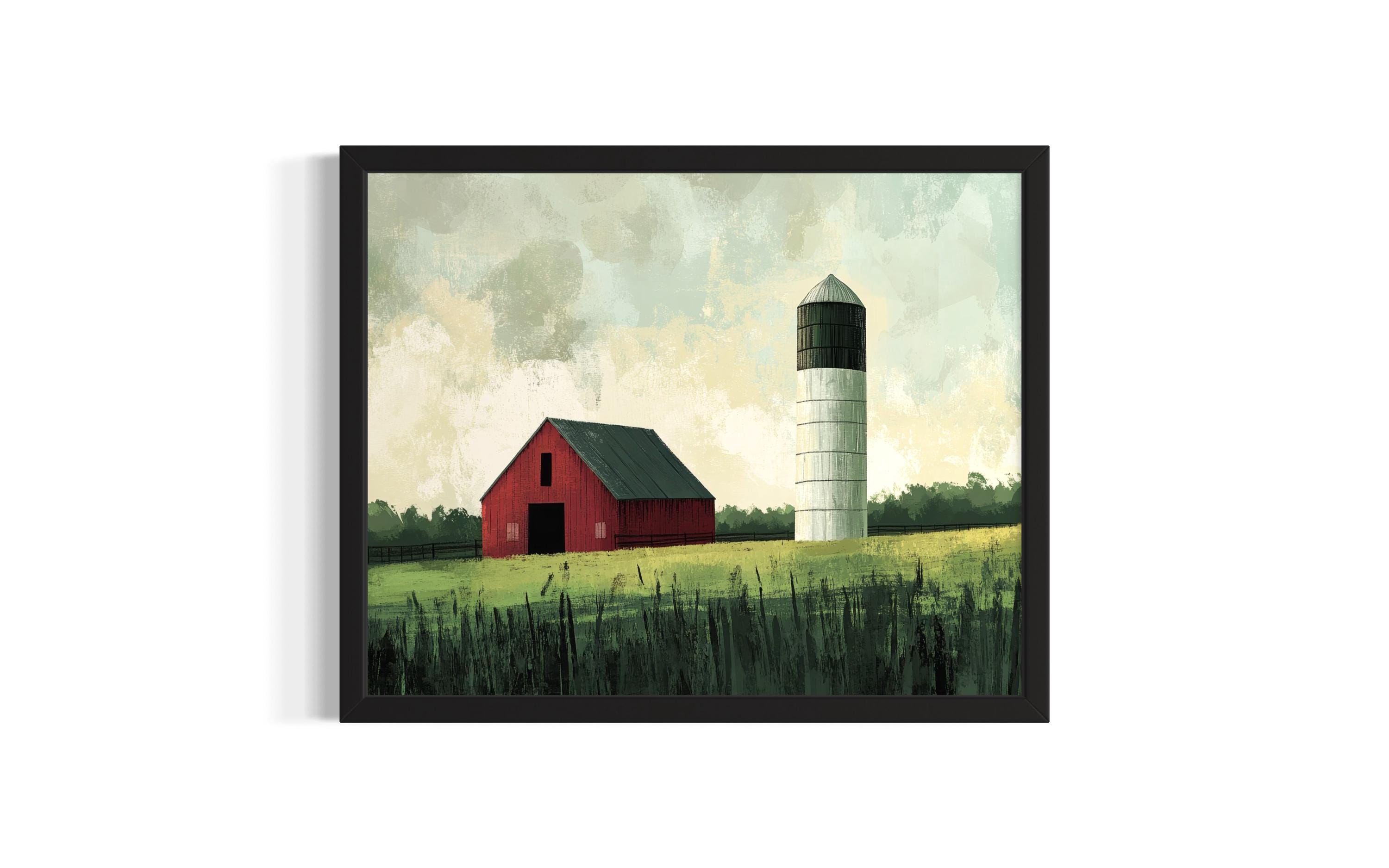 Barn silo painting - Etsy Schweiz, image size:3000x1876