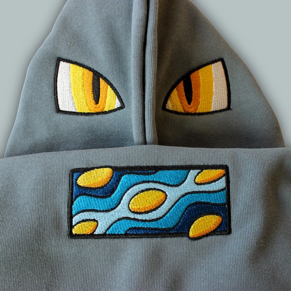 Ripple Heavyweight Bestickter Hoodie