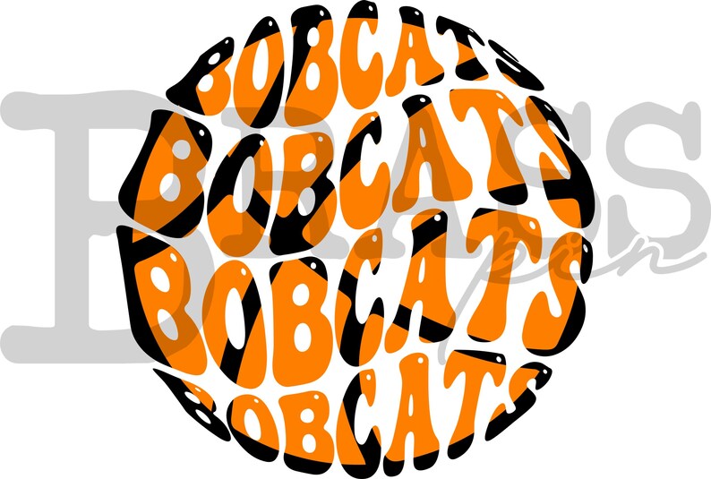 Bobcats Retro Basketball Design – PNG, SVG, JPG Digital Download - Etsy
