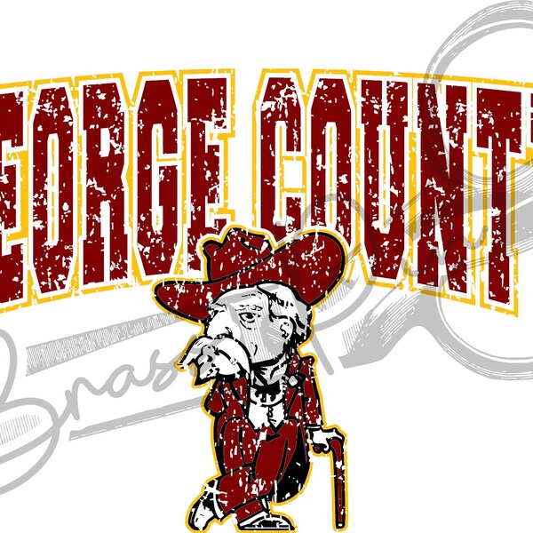 Disstressed George County Rebels, JPG, PNG