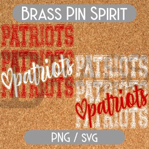 Buntstifte Chalk Doodle Designs: 2 Farboptionen, Rot & Weiß, PNG, SVG, digitaler Download