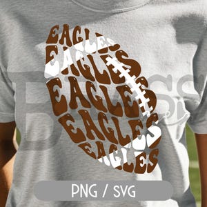 Adler Retro Fussball-Design – PNG & SVG Digital Download