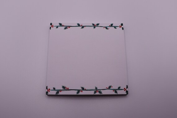 Christmas Border Sticky Notes,christmas Stationery,winter Sticky Notes,mistletoe,office  Supplies,winter Stationery,cute Christmas Memos - Etsy