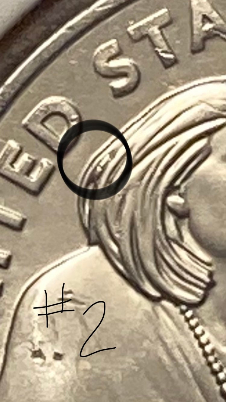 2022 D Wilma Mankiller Quarter Error. Die Chip in Hair. 7.00 Etsy