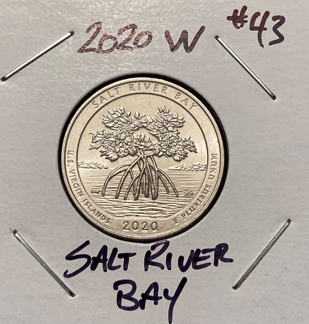 2020 W Salt River Bay Quarter V75 Rare. Etsy