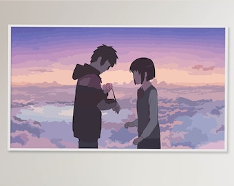 Your Name Anime Art Prints, Set of 13 (Digital Download)